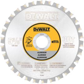 Dewalt DW9052 5-3/8 Inch 30t Aluminum Metal Cutting 20mm Arbor