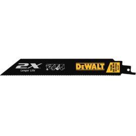 Dewalt DWA4188 8in 14/18tpi 2x Metal Recip Bld-5pk