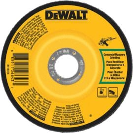 Dewalt DWA4500C 4 Inch X 1/4 Inch X 5/8 Inch Concrete/Masonry Grinding Wheel Bulk (25 Pack)