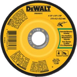 Dewalt DWA4501C 4-1/2 Inch X 1/4 Inch X 7/8 Inch Concrete/Masonry Grinding Wheel Bulk (25 Pack)