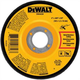Dewalt DWA4530 4 Inch X .045 Inch X 5/8 Inch T27 Metal Cut-Off Wheel Bulk (25 Pack)