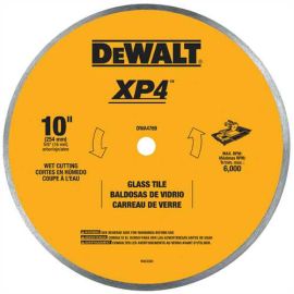 Dewalt DWA4769 10 Inch Continuous Rim Glass Tile Blade