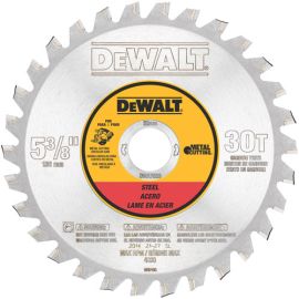 Dewalt DWA7538 5-3/8 Inch 30t Ferrous Metal Cutting 20mm Arbor