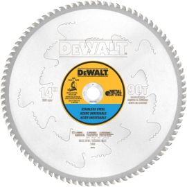 Dewalt DWA7749 14 Inch 90t Stainless Steel Metal Cutting 1 Inch Arbor