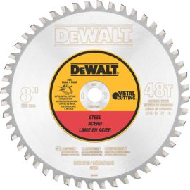 Dewalt DWA7840 8 Inch 48t Ferrous Metal Cutting 5/8 Inch Arbor