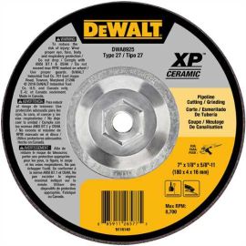 Dewalt DWA8925 7 Inch X 1/8 Inch X 5/8 Inch -11 Ceramic Abrasive Bulk (10 Pack)
