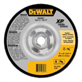 Dewalt DWA8931 9 Inch X 1/8 Inch X 5/8 Inch -11 Ceramic Abrasive Bulk (10 Pack)
