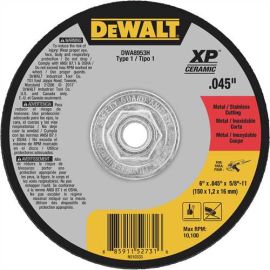 Dewalt DWA8953H 6 X .045 X 5/8 Inch -11 Xp T1 Cutting Bulk (10 Pack)