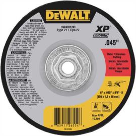 Dewalt DWA8959H 6 X .045 X 5/8 Inch -11 Xp T27 Cut Bulk (10 Pack)