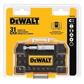 Dewalt DWAX200 Xs Tough Case Screwdriving Set--Security Bits