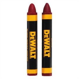 Dewalt DWHT72720 Dw Mark Lumber Crayon Red Bulk (4 Pack)
