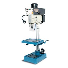 Baileigh DP-1250VS 220V 1Phase Inverter Driven Drill Press Manual Feed 1-1/4 Inch Mild Steel Drilling Capacity
