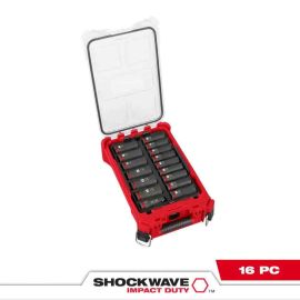Milwaukee 49-66-6803 SHOCKWAVE Impact Duty™ Socket 1/2” Dr 16PC MM PACKOUT Set