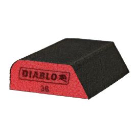 Freud DFBCOMBCRS01G Diablo Dual-Edge 36-Grit Sanding Sponge - Red