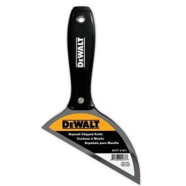 Dewalt L5 DXTT-2-201 Stainless Steel Drywall Clipped Knife w/ Nylon 12 PK