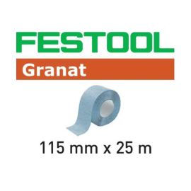 Festool 201104 Abrasives Roll 115x25m P60 GR Granat