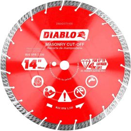 Freud DMADST1400 Diablo 14 Diamond Seg Turbo Mas CO (5 Pack)