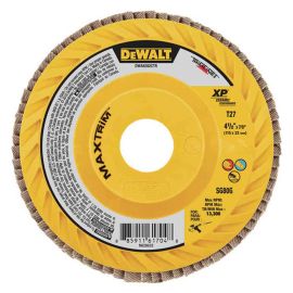 Dewalt DWA8282CTR 4-1/2" Steel Trimmable Flap Disc Sr80 T27