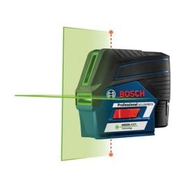 Bosch GCL100-80CG 12V Max Connected Green-Beam Cross-Line Laser with Plumb Points
