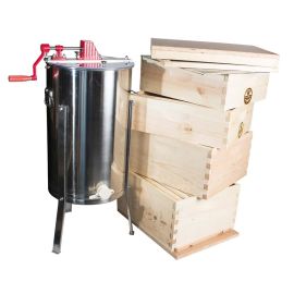 Goodland Bee Supply GL-E2-2B2SK Beekeeping Complete Beehive Kit (GLE4STACK)