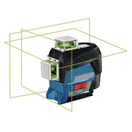 Bosch GLL3-330CG 12V Max 360⁰ Connected Green-Beam Three-Plane Leveling and Alignment-Line Laser Kit with (1) 2.0 Ah Battery