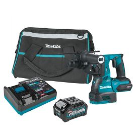 Makita GRH02M1 40V Max XGT Brushless Lithium-Ion 1-1/8 in. Cordless AVT Rotary Hammer Kit with Interchangeable Chuck (4 Ah)