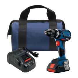 Bosch GSB18V-535CB15 18 V EC Brushless Connected-Ready Compact Tough 1/2 Inch Hammer Drill/Driver with (1) CORE18 V 4.0 Ah Compact Battery