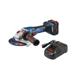Bosch GWS18V-13CB14 PROFACTOR 18V Spitfire Connected-Ready 5 – 6 In. Angle Grinder Kit with (1) CORE18V 8.0 Ah PROFACTOR Performance Battery