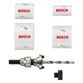 Bosch HBSLKIT SpinLOCK Universal Hole Saw Kit - 7 Pieces