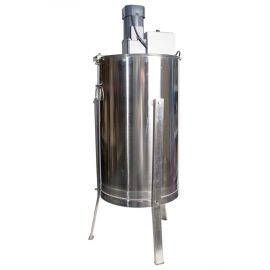 Good Land Bee Supply HE3MOT 3 Frame Beekeeping 304 Stainless Steel Drum Honey Motorized Extractor With Stand - Electric 110V