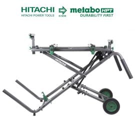 Hitachi UU240R Fold & Roll Universal Miter Saw Stand