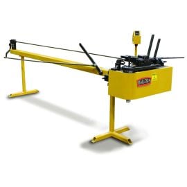 Baileigh HMB-1125M Manually Operated Mandrel Bender w/10 ft table, 1-1/8 Inch x .065 Inch Mild Steel Maximum Capacity