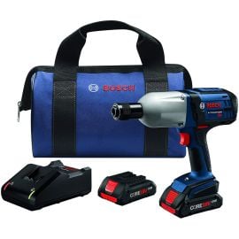 Bosch HTH182-B25 18V High-Torque Impact Wrench Kit with (2) CORE18V 4.0 Ah Compact Batteries