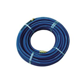 Interstate Pneumatics HA06-025E Blue PVC Hose 3/8 Inch 25 feet 300 PSI 4:1 Safety Factor