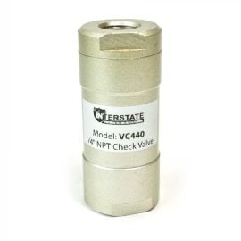 Interstate Pneumatics VC440 In-Line Check Valve 1/4 Inch FPT x 1/4 Inch FPT
