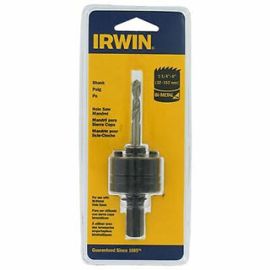 Irwin 373001 3/8 Inch Hex Arbor Fits Hole Saws 9/16 Inch - Bulk (5 Pack)