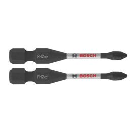 Bosch ITDPH2202 Driven 2 Inch Impact Phillips #2 Power Bits - 10 Pieces