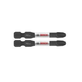Bosch ITDPH3202 Driven 2 Inch Impact Phillips #3 Power Bits - 10 Pieces