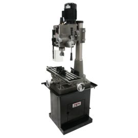 Jet 351153 JMD-45GHPF GEARED HEAD SQUARE COLUMN MILL DRILL WITH POWER DOWNFEED WITH DP700 2 AXIS DRO & X-AXIS POWERFEED