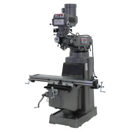 Jet 690450 JTM-1050 Mill With ACU-RITE VUE DRO With X, Y and Z-Axis Powerfeeds