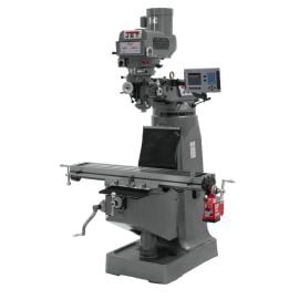 Jet 691411 JTM-4VS-1 Mill With 3-Axis ACU-RITE 200S DRO (Knee) With X-Axis Powerfeed
