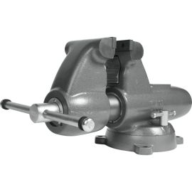 Wilton 28828 C3, Combination Pipe And Bench 6 Inch Jaw Round Channel Vise with Swivel Base