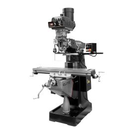 Jet 894416 EVS-949 Mill with 3-Axis ACU-RITE 303 (Knee) DRO and Servo X, Y, Z-Axis Powerfeeds and USA Air Powered Draw Bar
