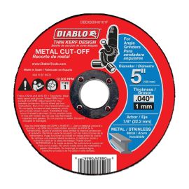 Freud DBD050040110F Diablo 5 in. Metal Cut Off Disc - Thin Kerf - 10PK
