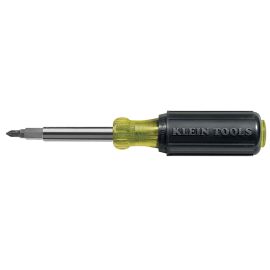 Klein Tools 32477 10 in 1 Screwdriver / Nut Driver with Cushion-Grip Handle