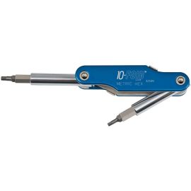 Klein Tools 32539 10-Fold 10 in 1 Metric Hex Screwdriver/Nut Driver
