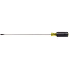 Klein Tools 601-10 3/16 Inch (5 mm) Cabinet-TipScrewdriver10 Inch (254 mm) Round-Shank