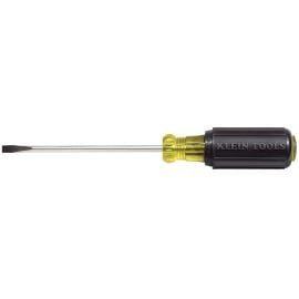 Klein Tools 601-4 3/16 x4 Inch Screwdriver Round Shank Cabinet Tip 