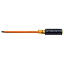 Klein Tools 6037INS Insulated #2 Phillips-Tip - 7 Inch (178 mm) Round-Shank Screwdriver