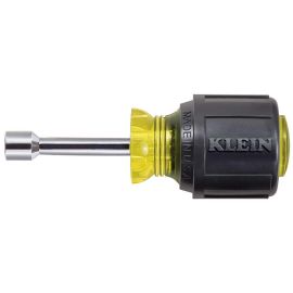 Klein Tools 610-1/4M 1/4 Inch Magnetic Tip Nut Driver1-1/2 Inch Hollow Shank
